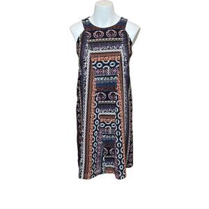 Amy Matto mixed print sleeveless dress size 2